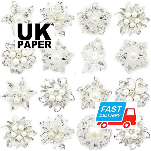 New silver crystal diamante - crystal,