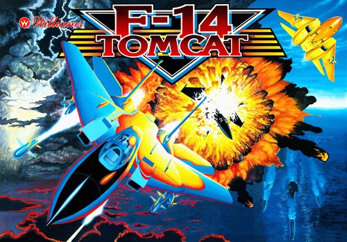 Williams tomcat pinball - f-14,