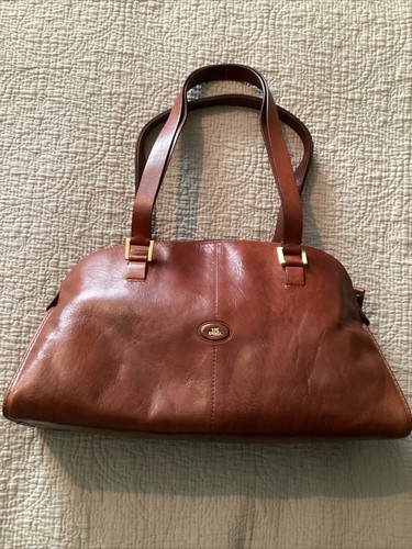 Bridge handbag brown leather - handbag,