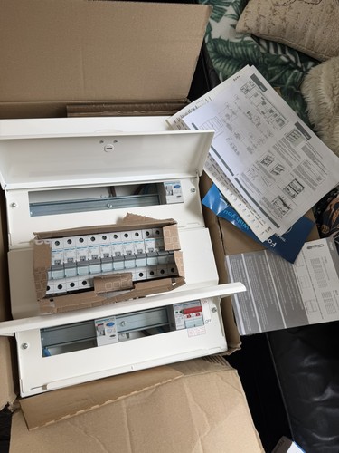 Hager consumer unit - new, 2