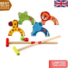 Charming Wooden Croquet Toy