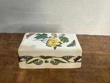Portmeirion Covered Butter Dish Botanic Garden - LID ONLY - Rare MISPRINT
