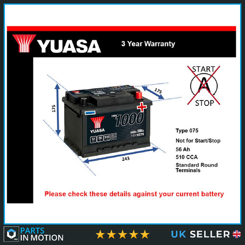 Battery fits bedford - fits,