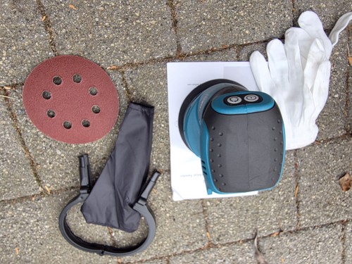 Cordless random orbital sander - cordless,