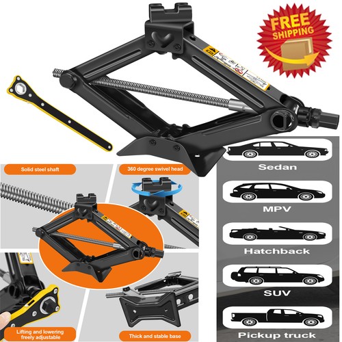 Ton wind scissor jack - up,