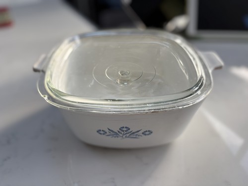 Pyrosil corning ware blue - ware,