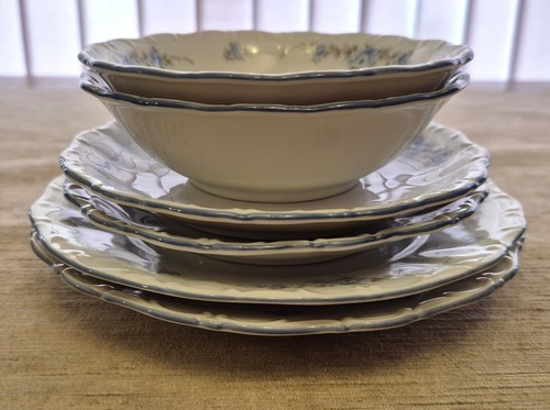 Pieces 1980s bavaria rose - x6,