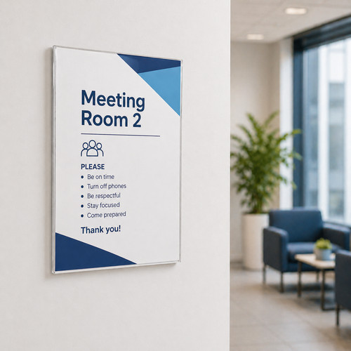 Acrylic wall poster - acrylic,
