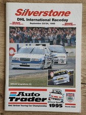 1995 Silverstone DHL Auto Trader BTCC Raceday Programme - 23/24th Sept - R24/25