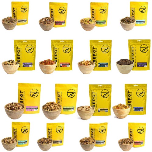 Firepot dehydrated meals - dehydrated, mre