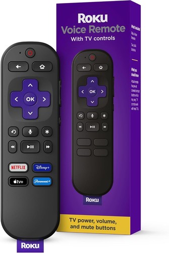 Official roku voice remote - voice,