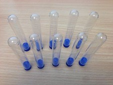 10 x glass test tubes - 12mm x