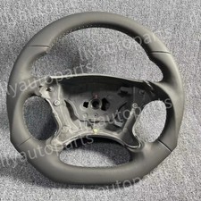 Grey Leather Steering Wheel