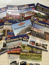 Bachmann Times Magazines X 10 Bachmann Collectors Club 2017 2018 2019 2021