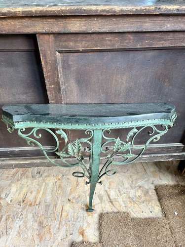 French metal marble hall - &,