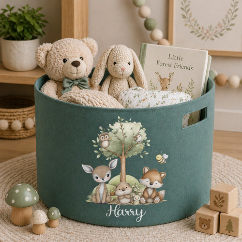 Personalised woodlands animals - woodlands,