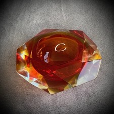 Murano Sommerso Glass Bowl