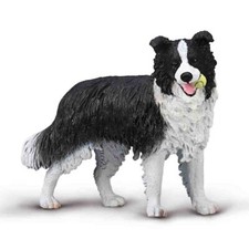 CollectA Border Collie, Hand-Finished Dog Figure, Animal Toys & Figures