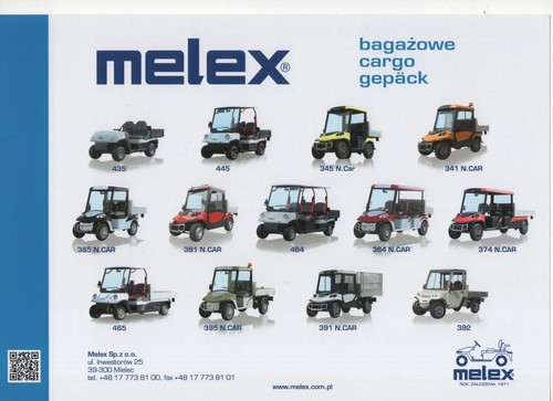Melex cargo range - (made, in