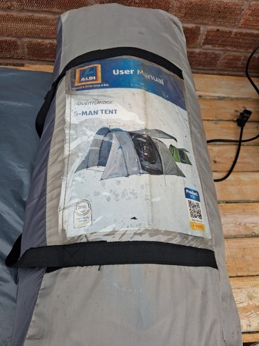 Man tent with - porch, and