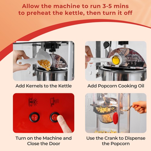 Commercial popcorn machine - popcorn,