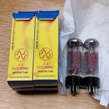 KT77/EL34 JJ MATCHED PAIR NEW
