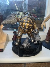 Bioshock Big Daddy And Little Sister Figure Hand Made/Painted