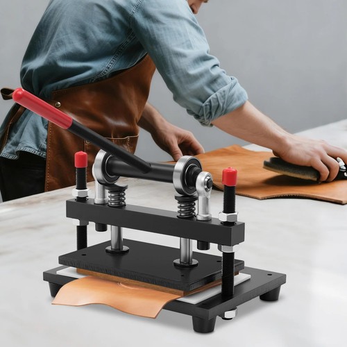 Leather die cutting - leather, machine