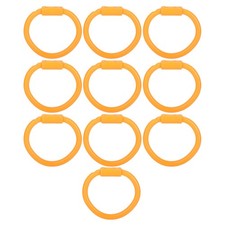 ɪ10Pcs Nylon Bull Nose Ring