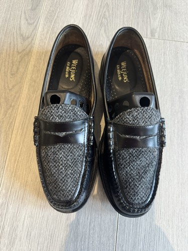 Bass co weejuns black - g.h.,