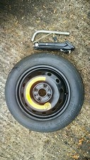 FORD KA 2009-2017 SPACE SAVER 14" SPARE WHEEL & TYRE,JACK AND SPANNER KIT
