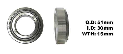 Taper bearing bottom for honda - for,