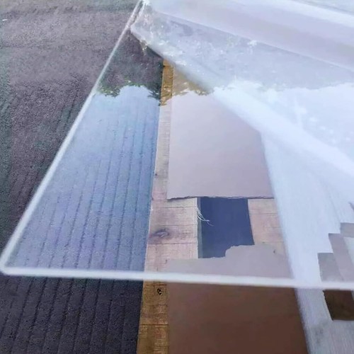Clear polycarbonate sheet cut - clear,