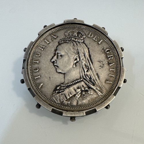 1887 victorian half crown - 1887,