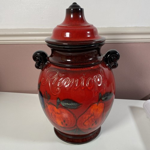Rumpot jar large size dark - jar,