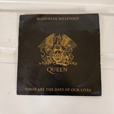 Queen – Bohemian Rhapsody / These Are The Days Of Our Lives 7" Vinyl Parlophone 