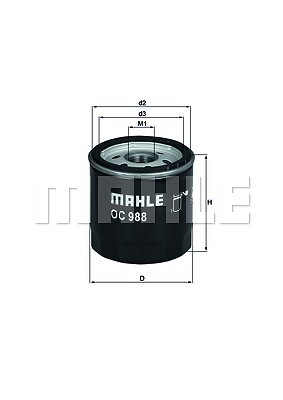 988 mahle oil - 988, for