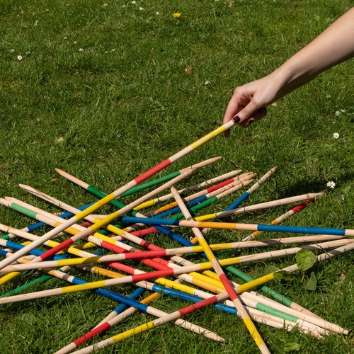 Giant pick sticks wooden - up,