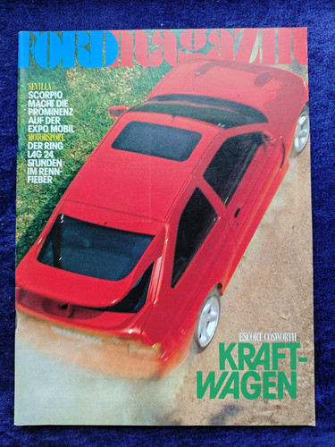 Ford magazine brochure 1992 - ford,