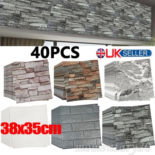 40pcs tile brick wall - 40pcs,