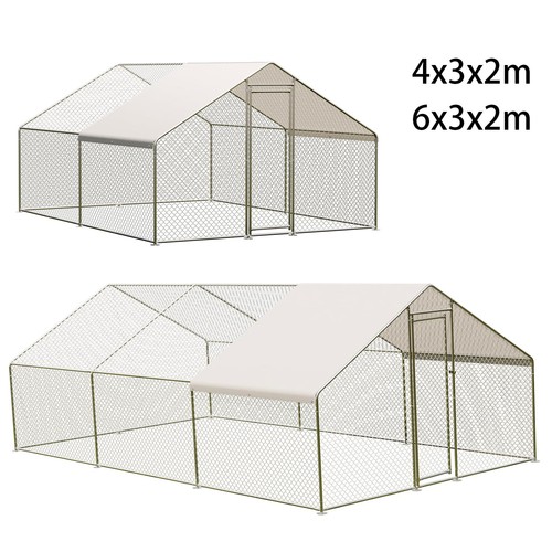 Walk chicken run coop - walk-in,