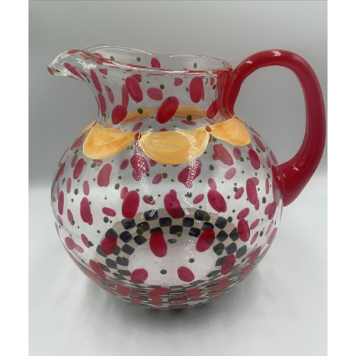 Hand painted art - art, pitcher