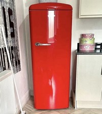 Red Retro Fridge (not Smeg) &