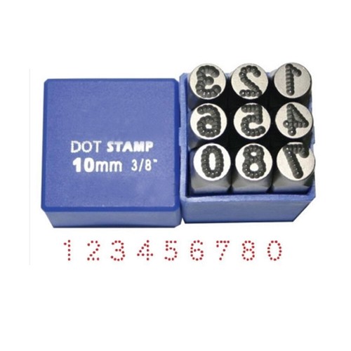 6mm 10mm dot stamp - 6mm-10mm,