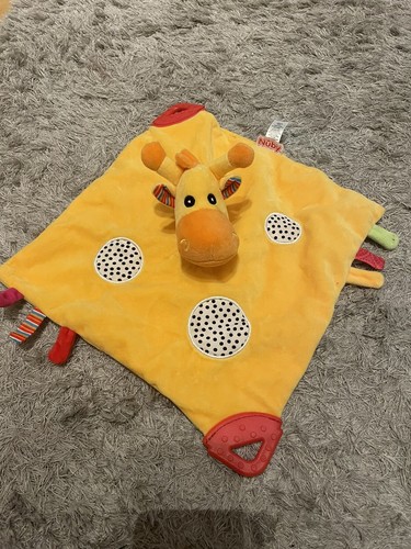Nuby yellow giraffe comforter - giraffe,