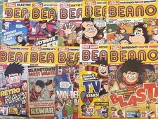 10x BEANO COMICS 2020