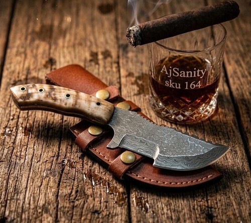 Custom handmade damascus steel - handmade,