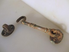 Vintage Iron Door Latch Gate