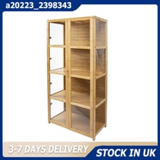 4-Tier Bamboo Curio Display