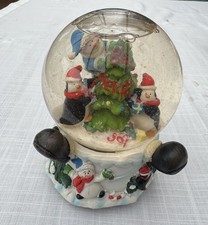 Vintage Christmas Snowman Snow